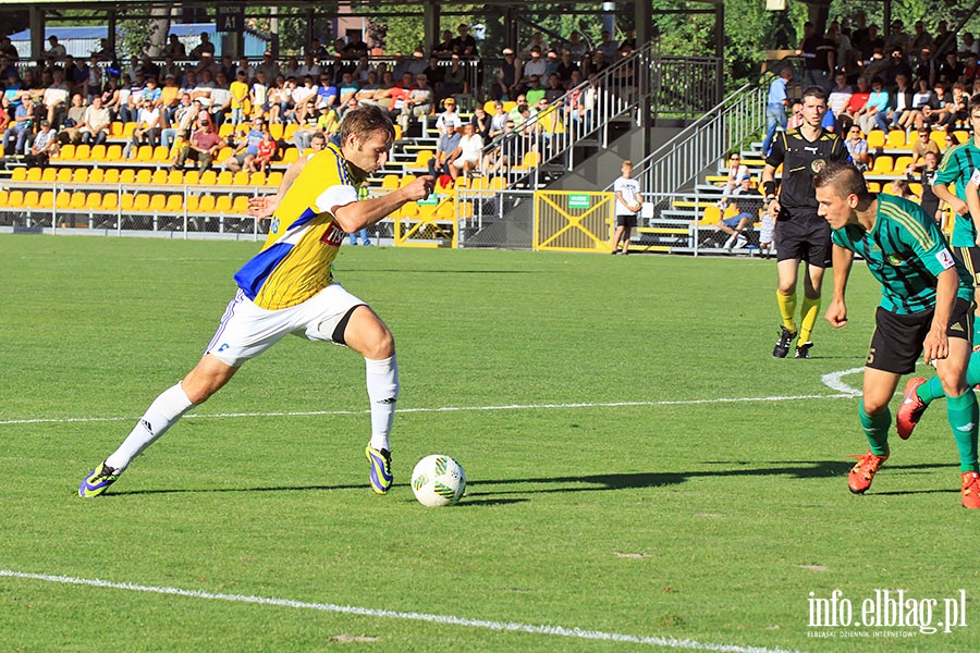 Olimpia Elblg - Stal Stalowa Wola, fot. 24