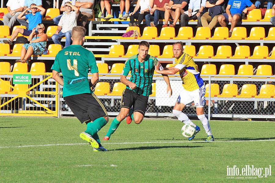 Olimpia Elblg - Stal Stalowa Wola, fot. 37