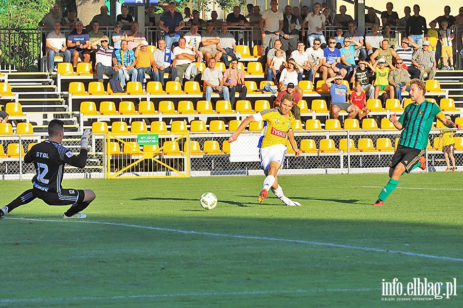 Olimpia Elblg - Stal Stalowa Wola, fot. 43