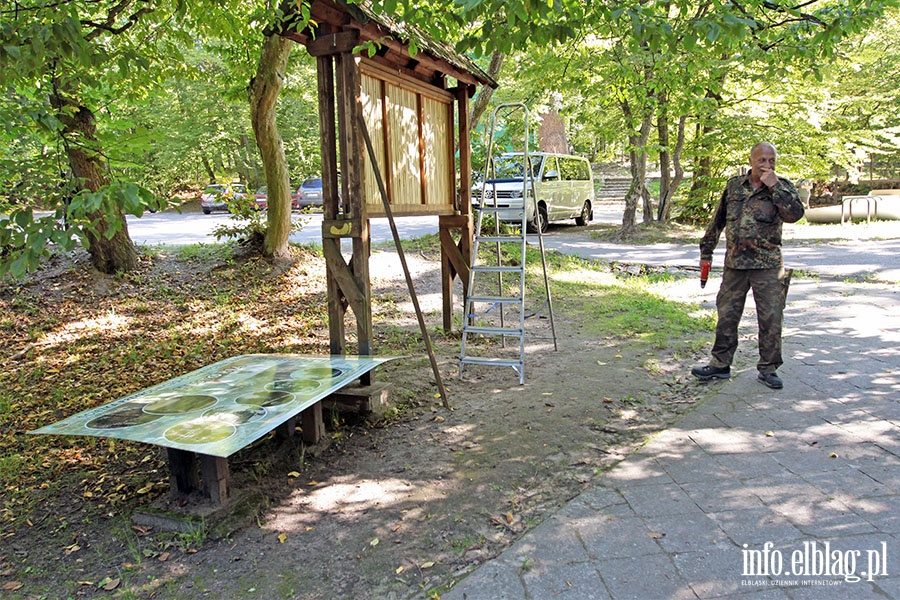 Nowe tablice edukacyjne w Bazantarnii, fot. 3