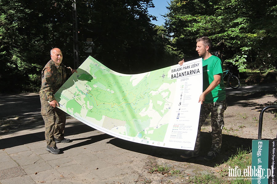 Nowe tablice edukacyjne w Bazantarnii, fot. 12