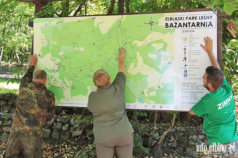 Nowe tablice edukacyjne w Bazantarnii, fot. 16