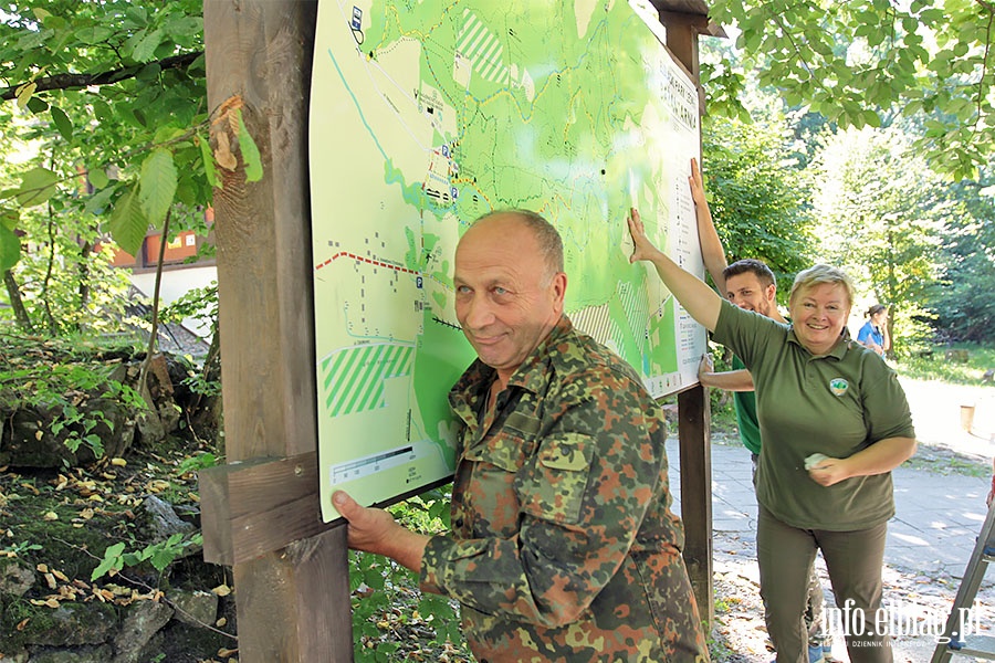 Nowe tablice edukacyjne w Bazantarnii, fot. 19