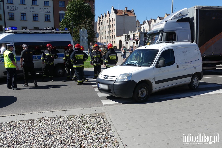 Rycerska: potrcenie na przejciu dla pieszych. Ranna kobieta w szpitalu, fot. 9