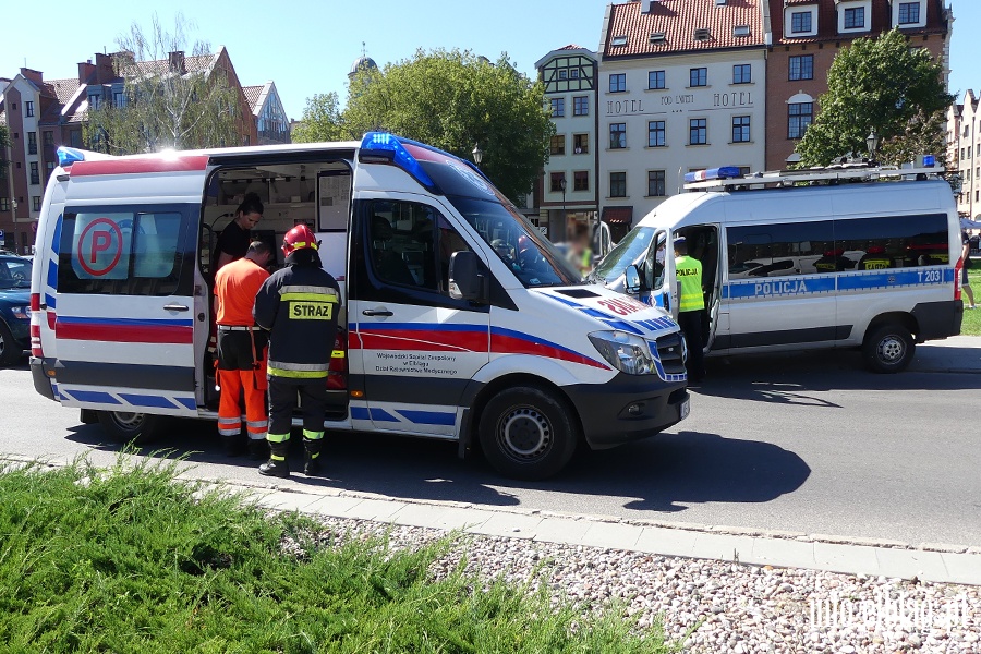 Rycerska: potrącenie na przejściu dla pieszych. Ranna kobieta w szpitalu, fot. 10