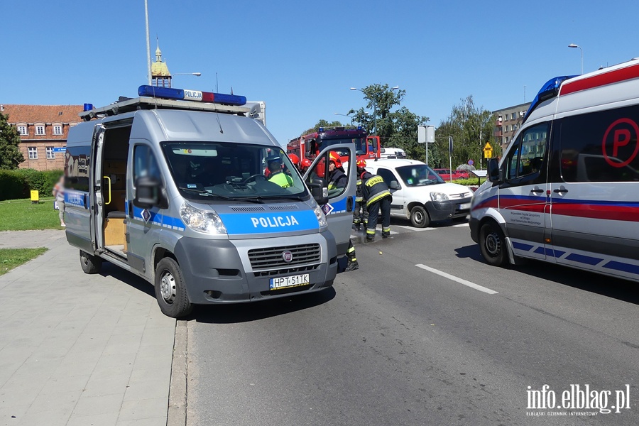 Rycerska: potrcenie na przejciu dla pieszych. Ranna kobieta w szpitalu, fot. 13