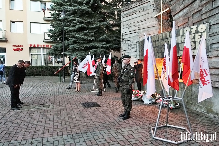 Uroczystosci pod pomnikiem Grudzie 70, fot. 33