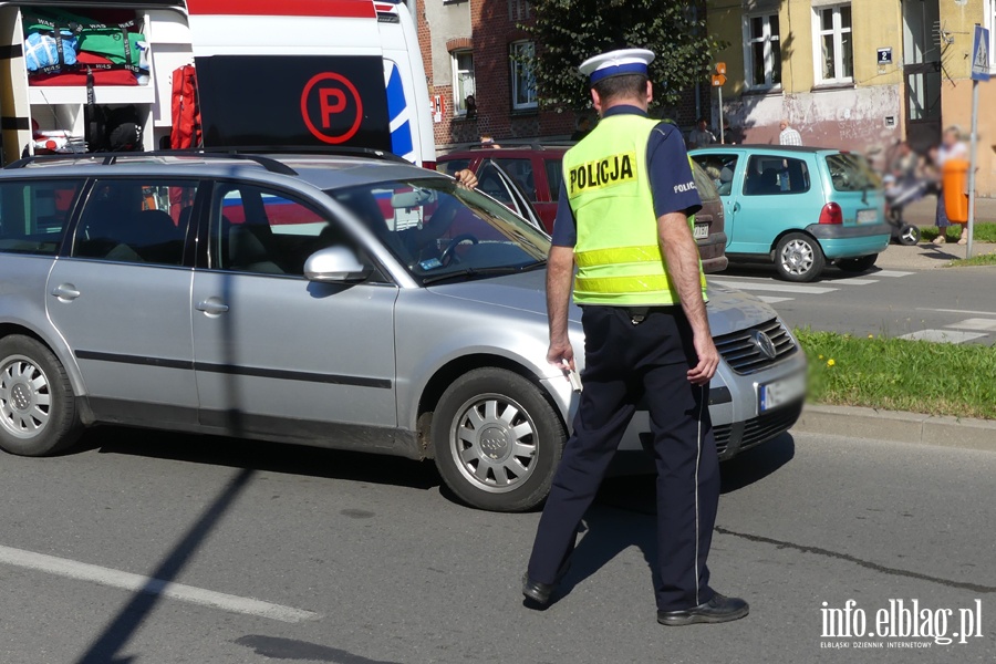 Grnolska: potrcenie na przejciu dla pieszych. Poszkodowana kobieta w szpitalu, fot. 10