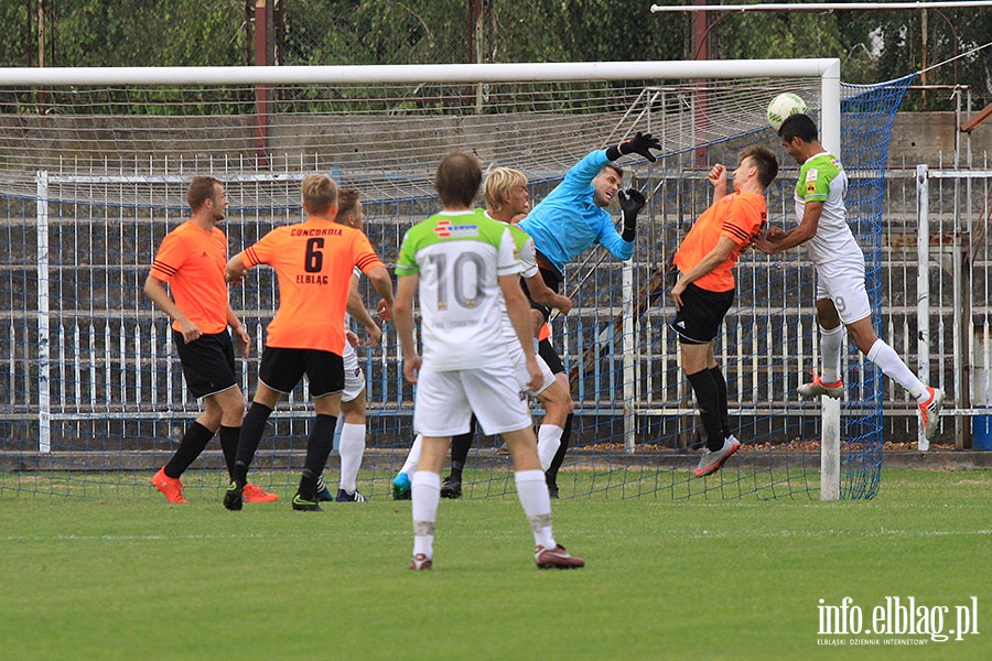 Concordia Elblg - Lechia Tomaszw Mazowiecki, fot. 1