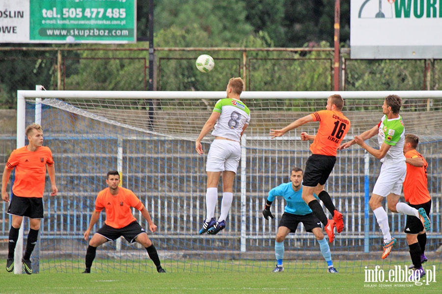 Concordia Elblg - Lechia Tomaszw Mazowiecki, fot. 2