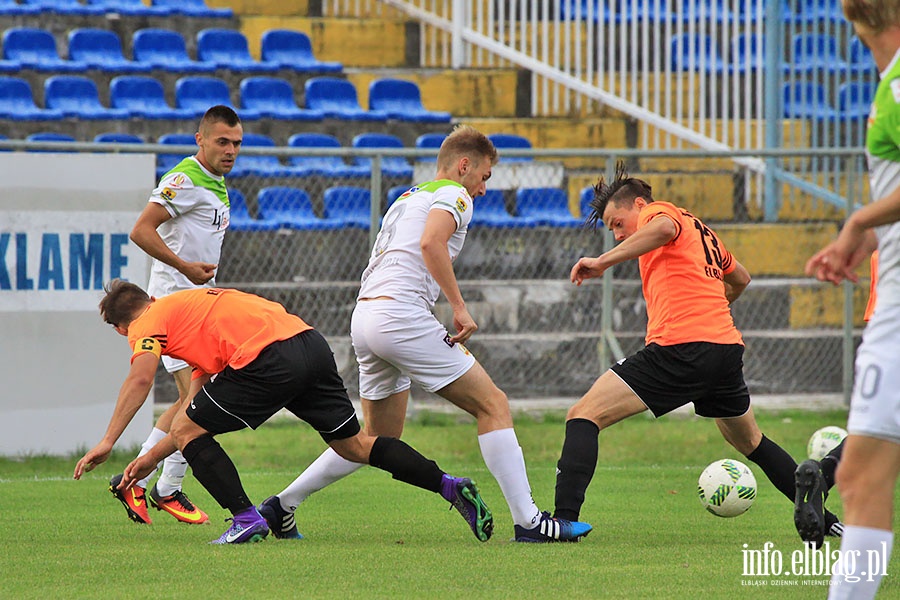 Concordia Elblg - Lechia Tomaszw Mazowiecki, fot. 4