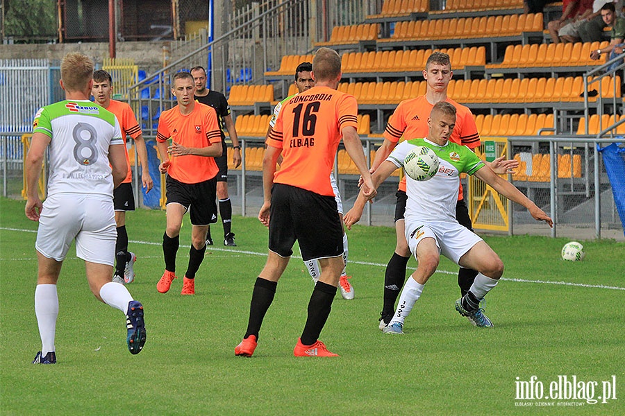 Concordia Elblg - Lechia Tomaszw Mazowiecki, fot. 5