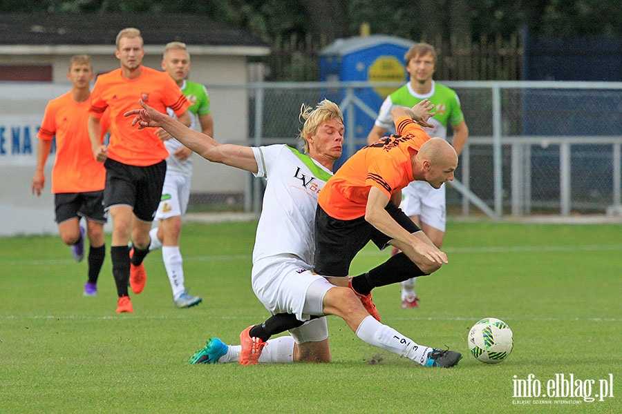 Concordia Elblg - Lechia Tomaszw Mazowiecki, fot. 6