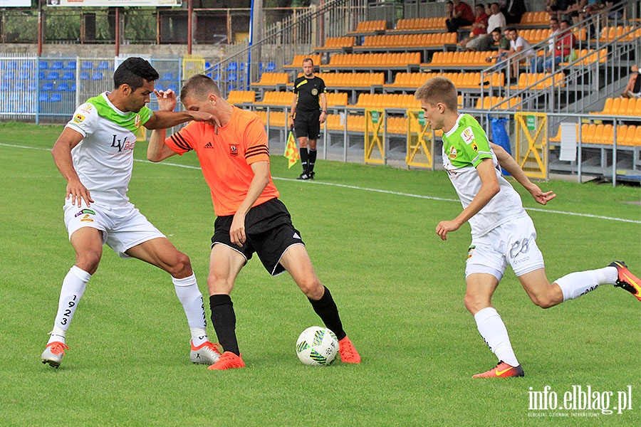 Concordia Elblg - Lechia Tomaszw Mazowiecki, fot. 8