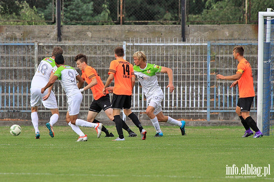 Concordia Elblg - Lechia Tomaszw Mazowiecki, fot. 11