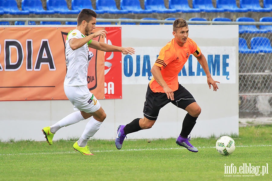 Concordia Elblg - Lechia Tomaszw Mazowiecki, fot. 12