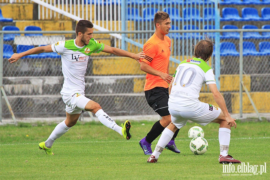 Concordia Elblg - Lechia Tomaszw Mazowiecki, fot. 13