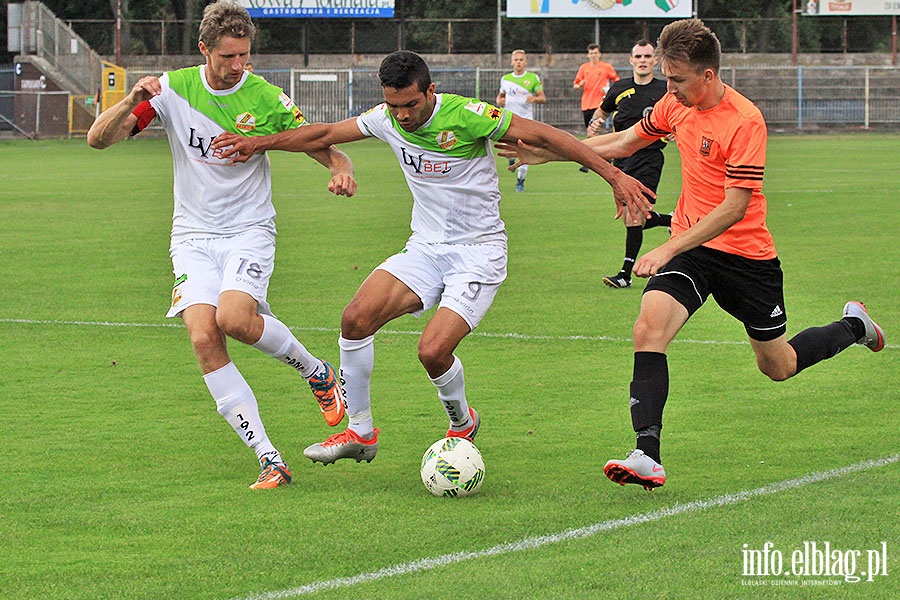 Concordia Elblg - Lechia Tomaszw Mazowiecki, fot. 17