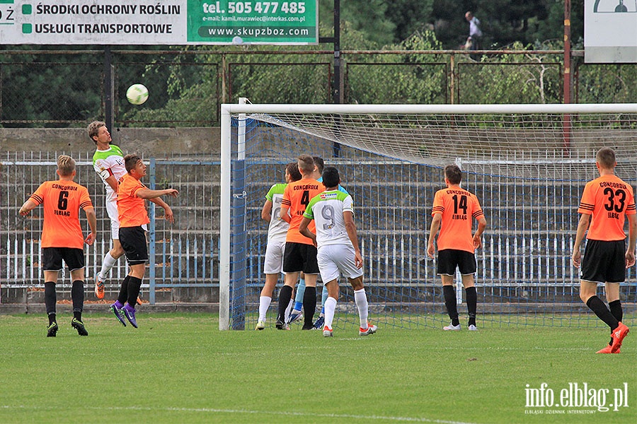 Concordia Elblg - Lechia Tomaszw Mazowiecki, fot. 21