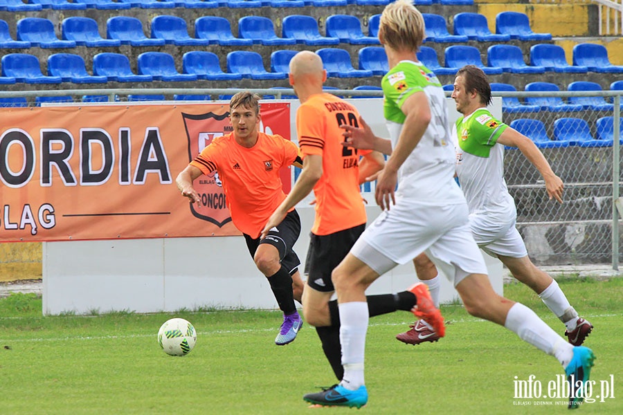 Concordia Elblg - Lechia Tomaszw Mazowiecki, fot. 22