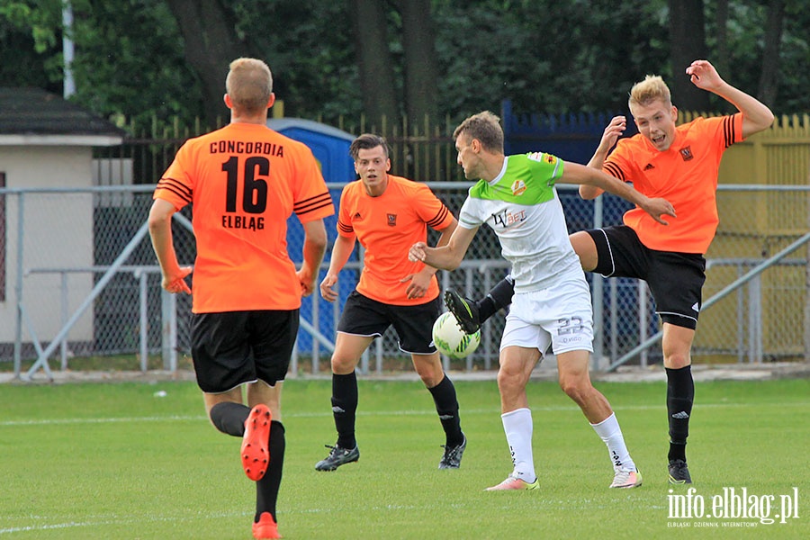 Concordia Elblg - Lechia Tomaszw Mazowiecki, fot. 23