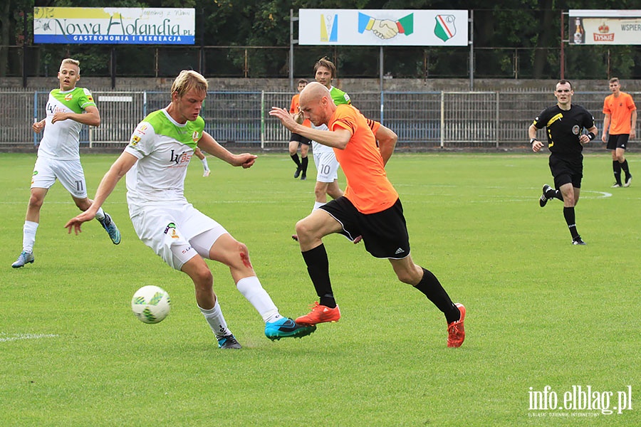 Concordia Elblg - Lechia Tomaszw Mazowiecki, fot. 36