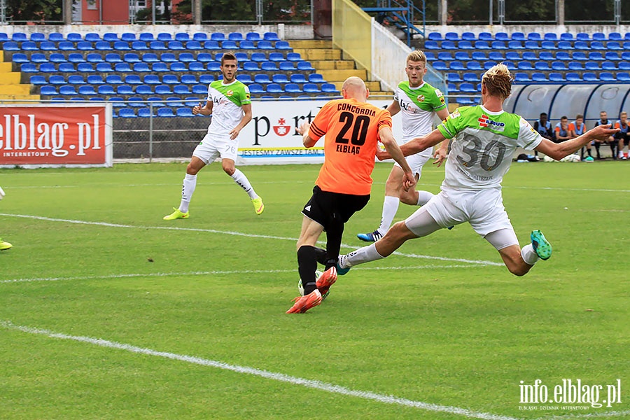 Concordia Elblg - Lechia Tomaszw Mazowiecki, fot. 37