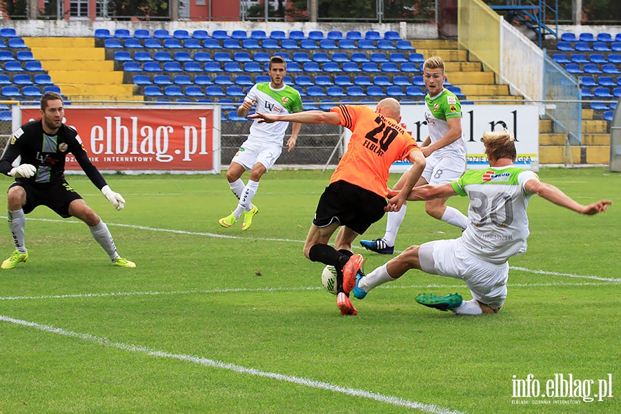 Concordia Elblg - Lechia Tomaszw Mazowiecki, fot. 38