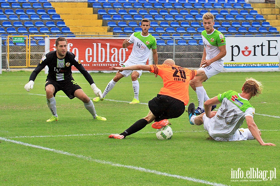 Concordia Elblg - Lechia Tomaszw Mazowiecki, fot. 39