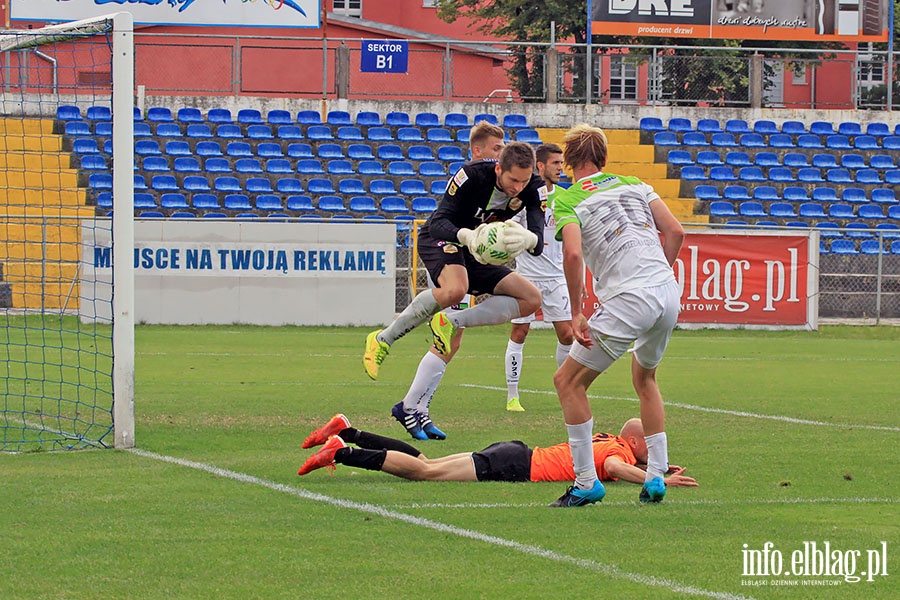 Concordia Elblg - Lechia Tomaszw Mazowiecki, fot. 40