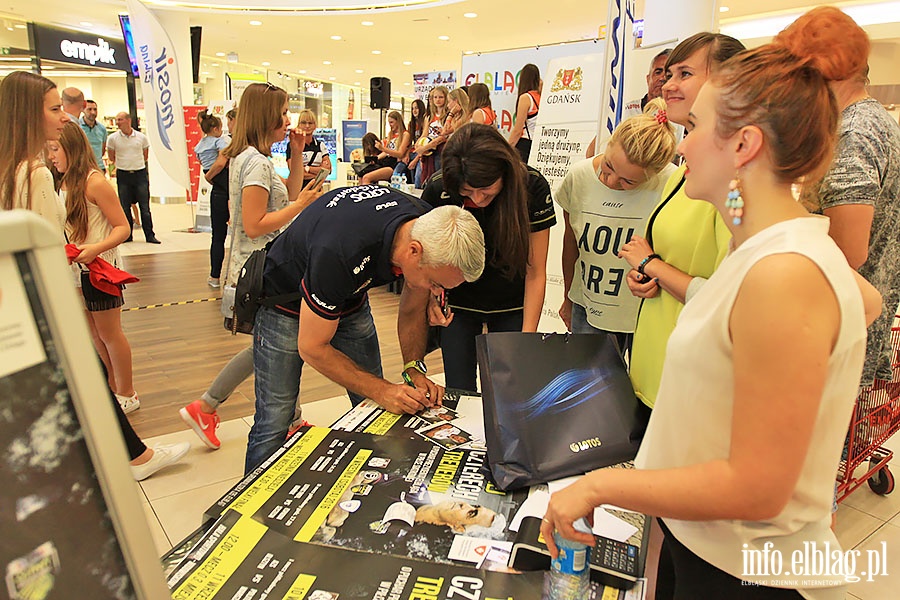 Siatkarze Lotosu Trefl Sopot spotkanie CH Ogrody, fot. 47