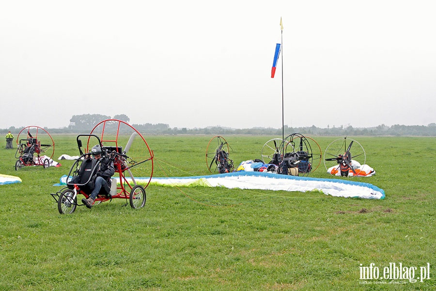 Motoparalotniarze rywalizowali nad Elblgiem, fot. 42