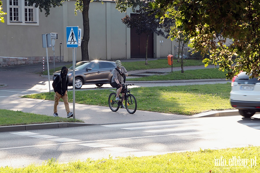 Rowerzysci na przejciach dla pieszych, fot. 7