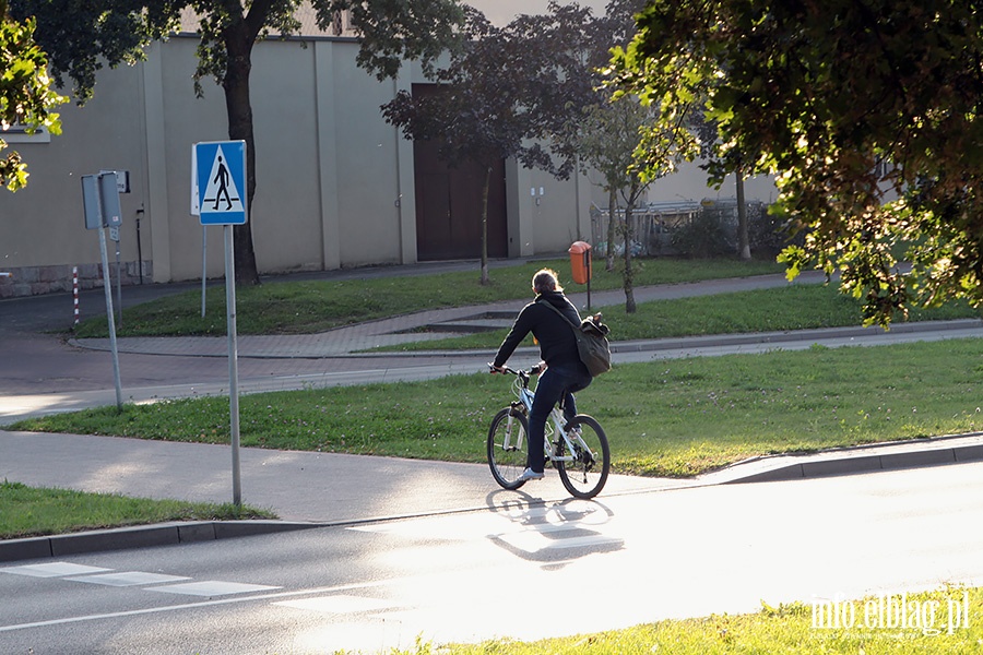 Rowerzysci na przejciach dla pieszych, fot. 15