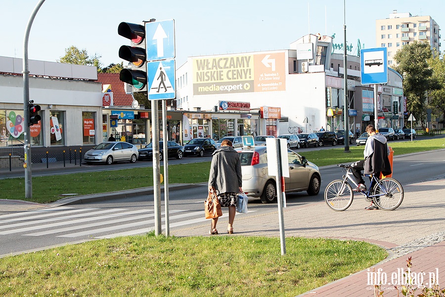 Rowerzysci na przejciach dla pieszych, fot. 31