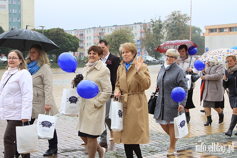 70 lat ZSG przemarsz i spotkanie w szkole, fot. 8