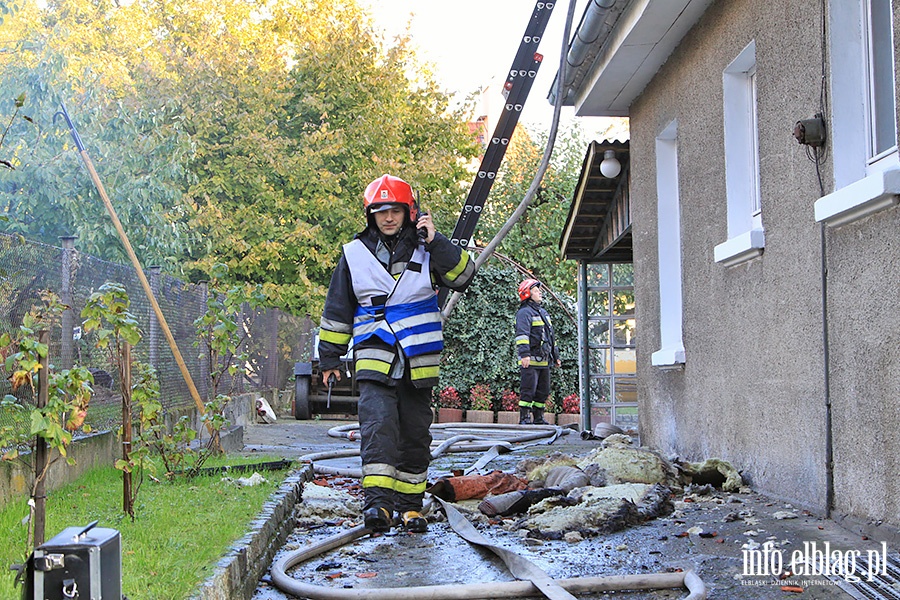 Poar poddasza domu przy ul.Ornej, fot. 11