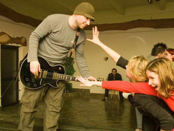 Hardrockowy koncert zespow Popcore i Valdo w Klubie M, fot. 14