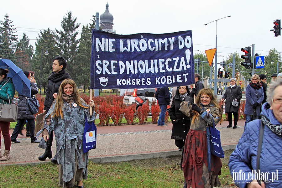 Elblanki wyszy ponownie na ulic. Za nami  kolejny Czarny Protest, fot. 3