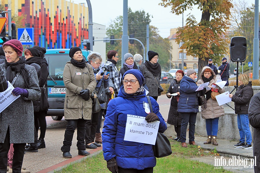 Elblanki wyszy ponownie na ulic. Za nami  kolejny Czarny Protest, fot. 6