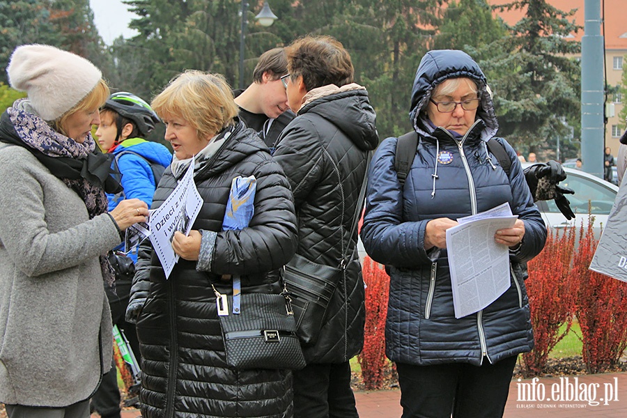 Elblanki wyszy ponownie na ulic. Za nami  kolejny Czarny Protest, fot. 8