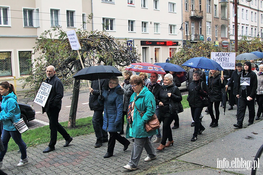 Elblążanki wyszły ponownie na ulicę. Za nami  kolejny Czarny Protest, fot. 28