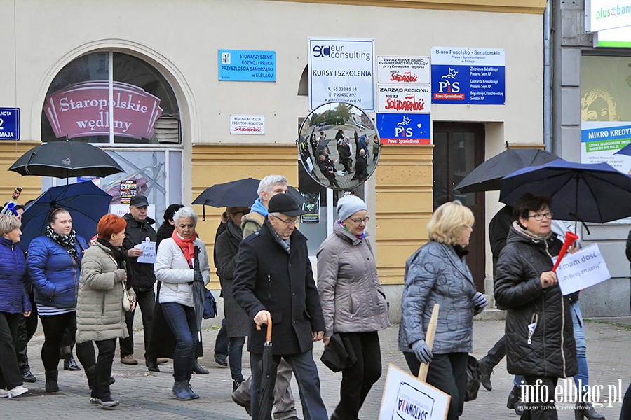 Elblanki wyszy ponownie na ulic. Za nami  kolejny Czarny Protest, fot. 38