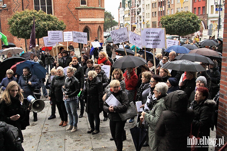 Elblanki wyszy ponownie na ulic. Za nami  kolejny Czarny Protest, fot. 58