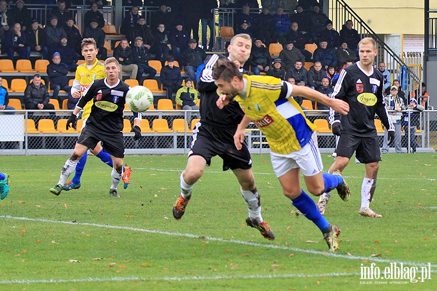 Olimpia Elbląg - Olimpia Zambrów, fot. 9