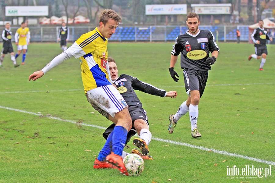 Olimpia Elbląg - Olimpia Zambrów, fot. 33