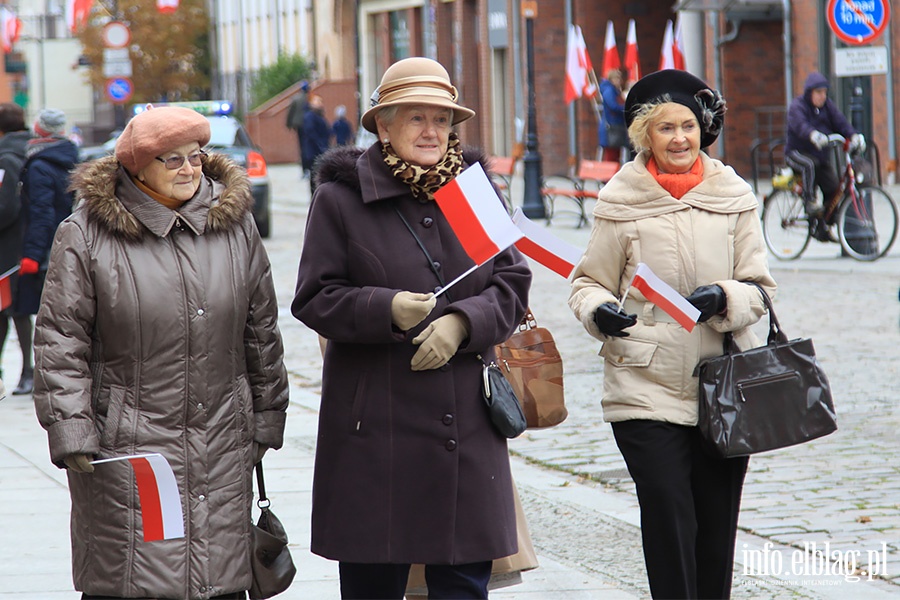 Elblążanie świętują 11 listopada, fot. 38