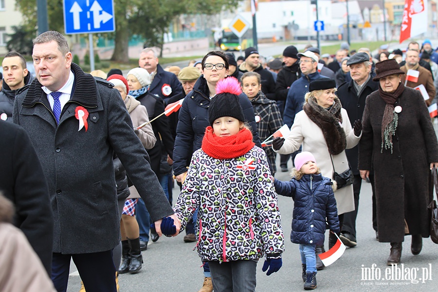 Elblążanie świętują 11 listopada, fot. 62