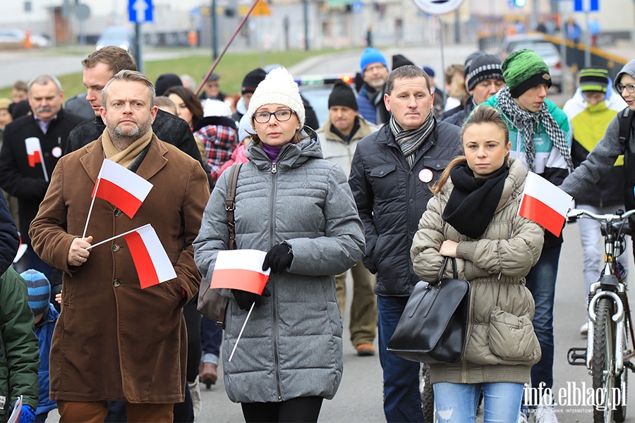 Elblążanie świętują 11 listopada, fot. 63