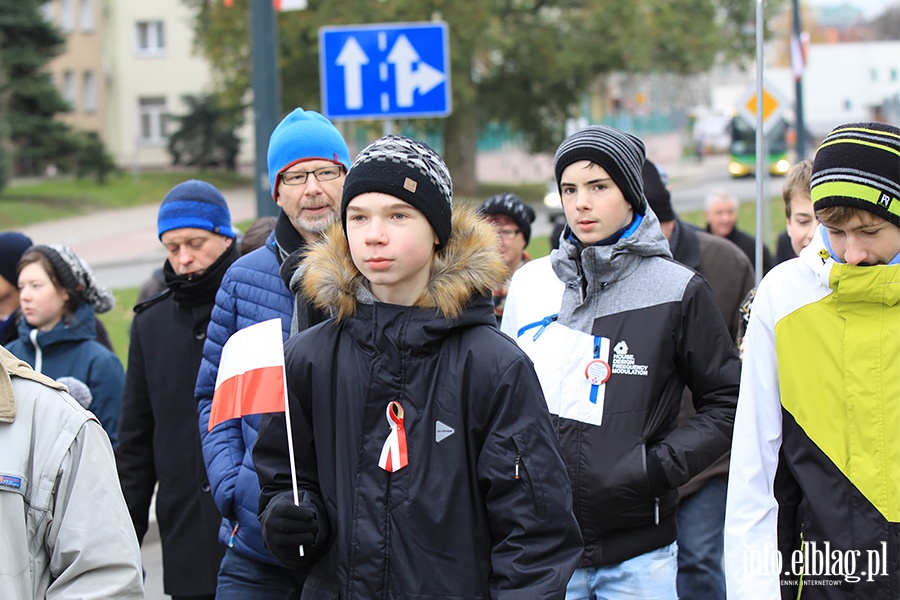 Elblążanie świętują 11 listopada, fot. 66